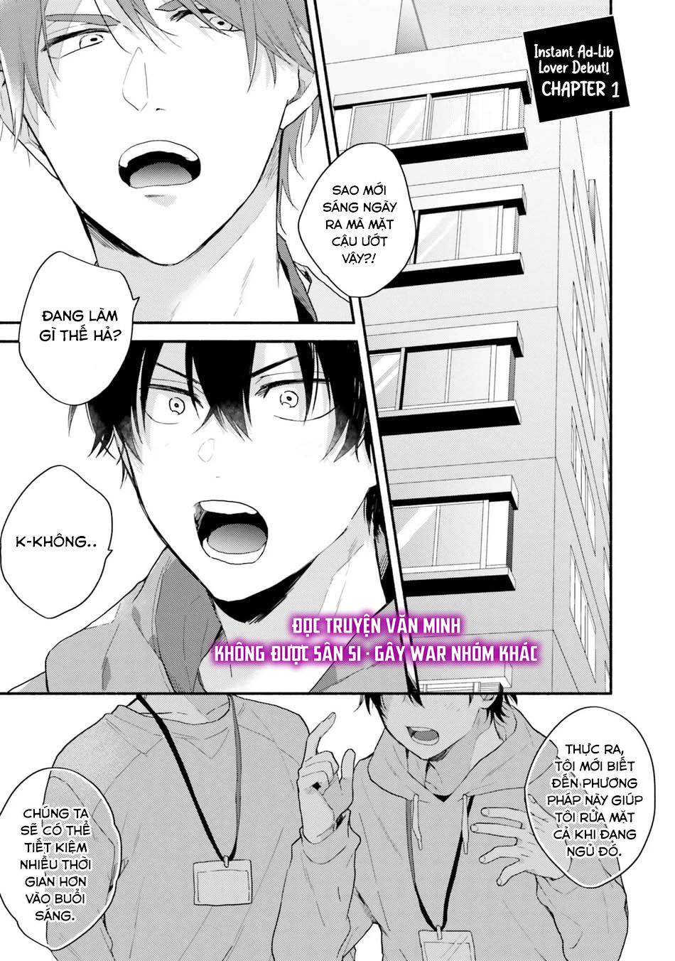 Sokuseki Ad-Lib Lover Debut! - Chap 1