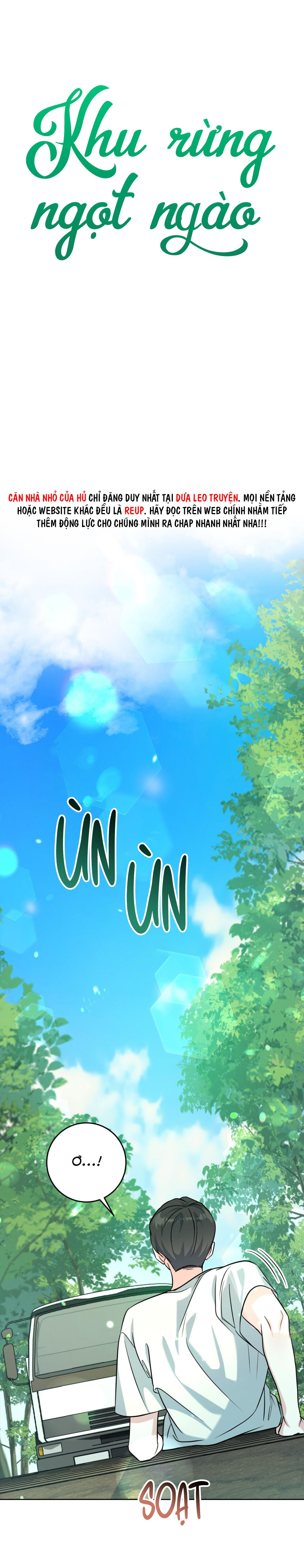 KHU RỪNG NGỌT NGÀO - Chap 1