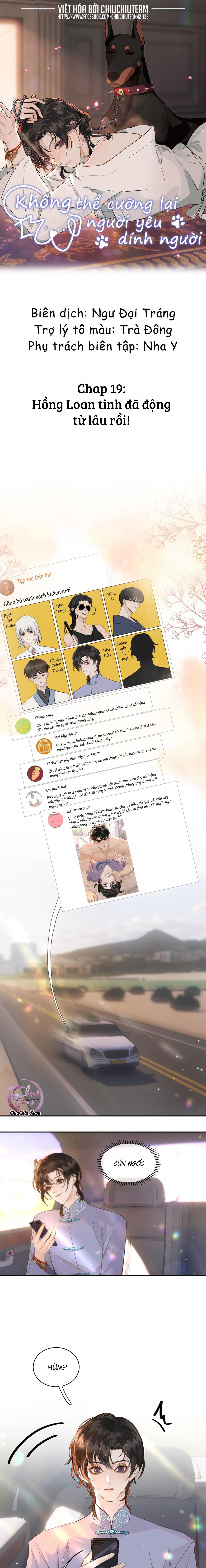 Không Thể Cưỡng Lại Người Yêu Dính Người - Chap 19