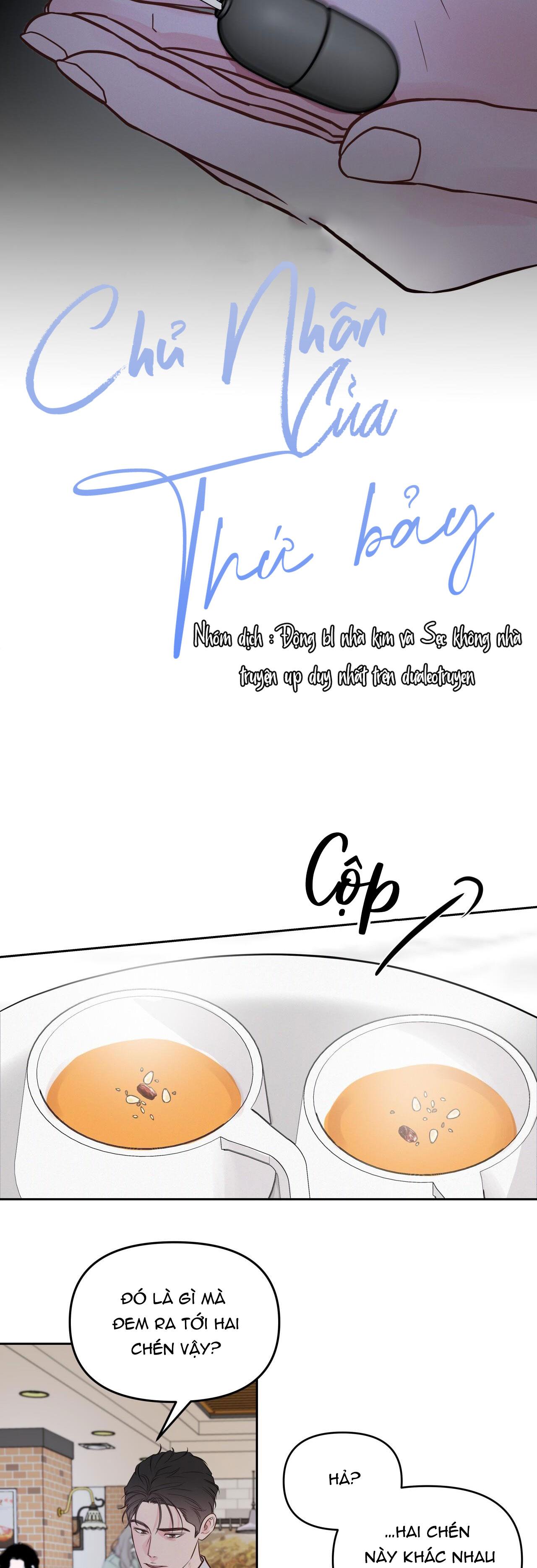 CHỦ NHÂN CỦA THỨ BẢY - Chap 18