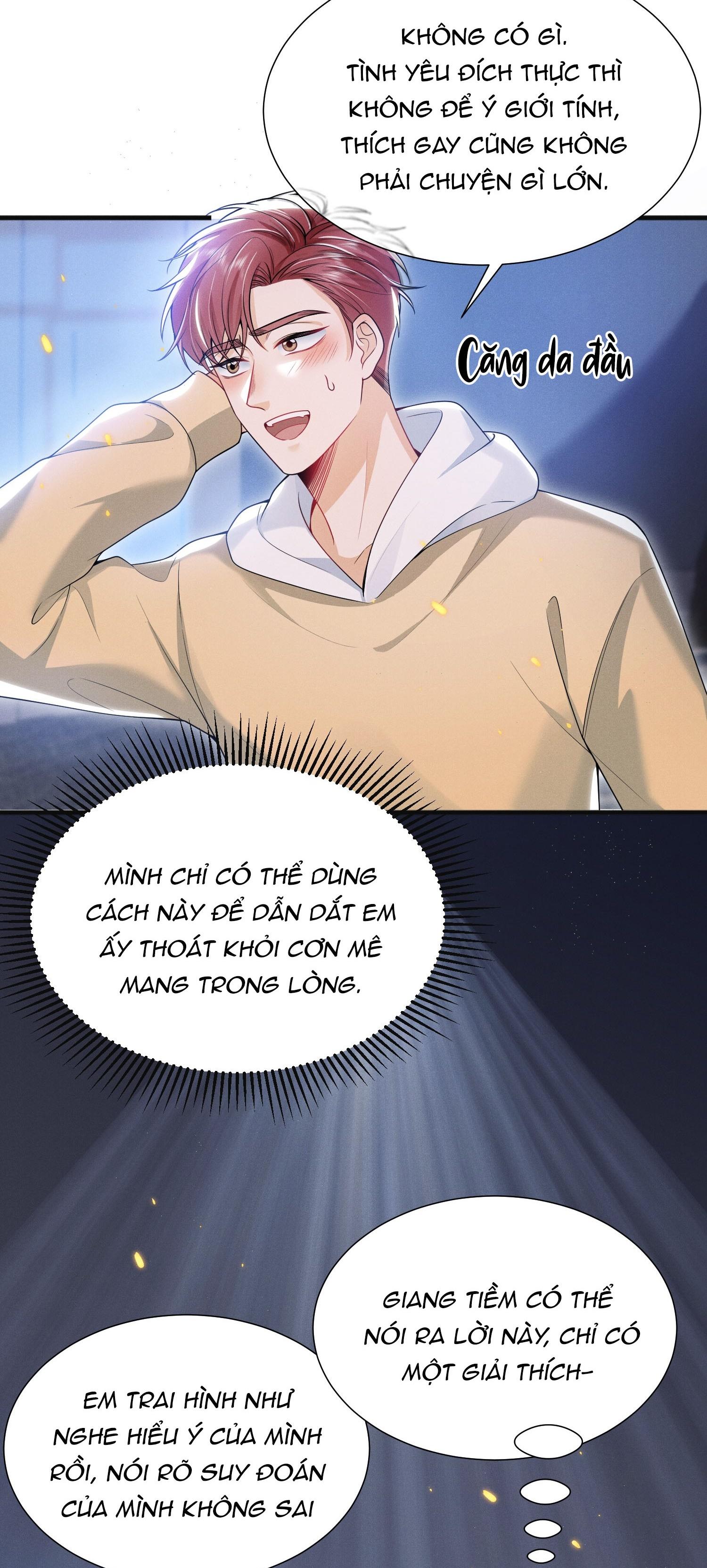 Ánh mắt em trai nhìn tôi ngày một kì lạ - Chap 22