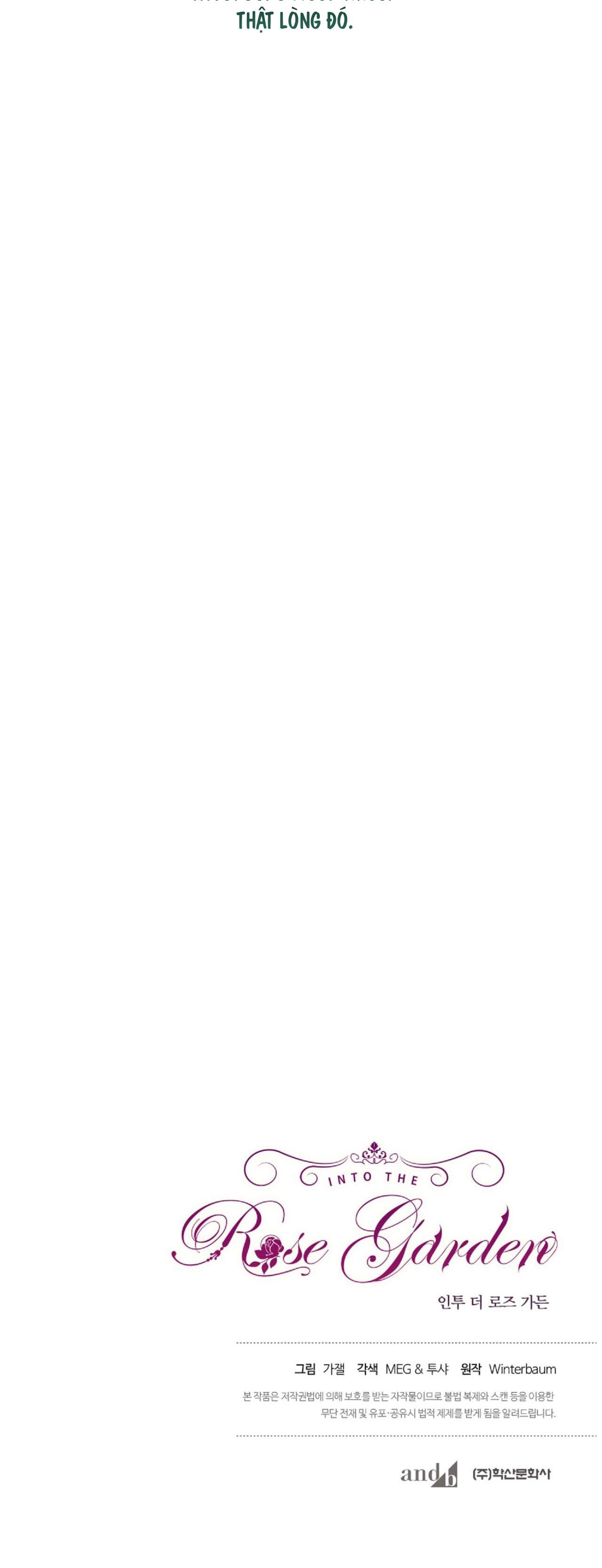 INTO THE ROSE GARDEN - Chap 22