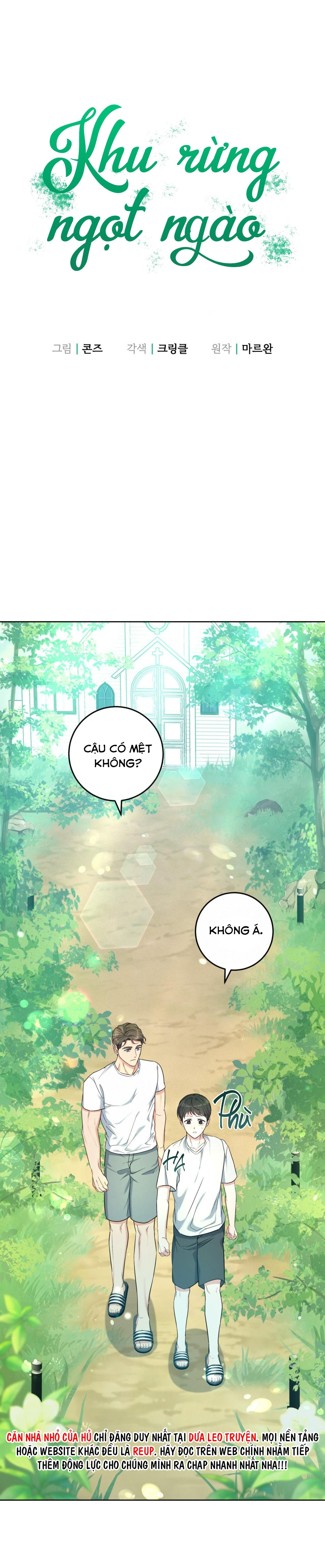 KHU RỪNG NGỌT NGÀO - Chap 3