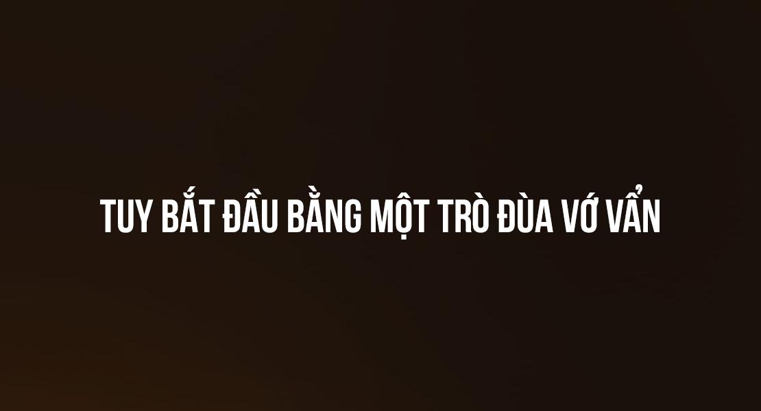 CẬU KHÔNG PHẢI LÀ GU CỦA TÔI - Chap 0