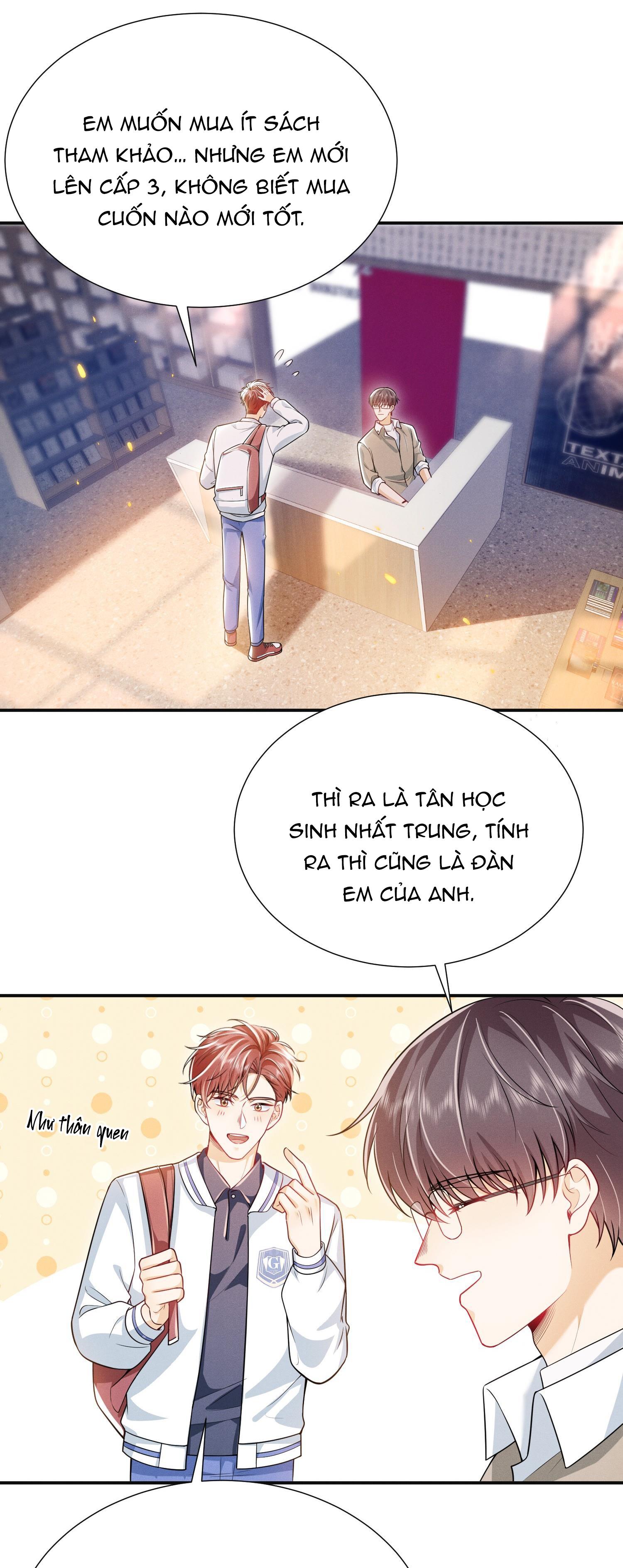 Ánh mắt em trai nhìn tôi ngày một kì lạ - Chap 17