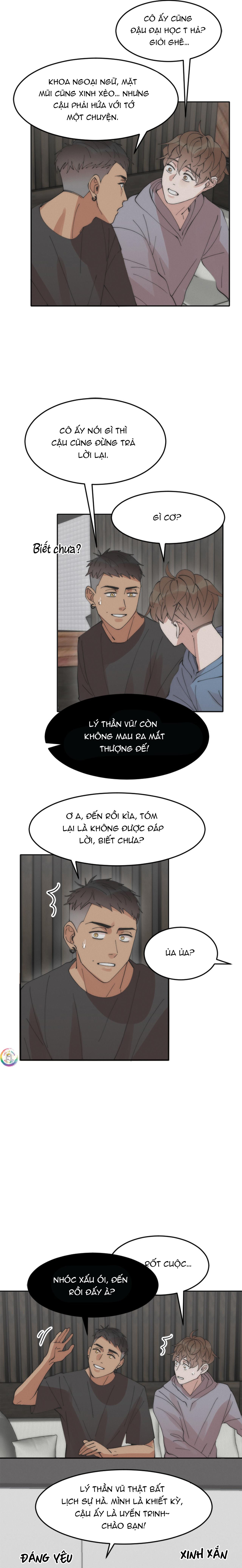 (END) Đàn Anh Sói Ca Cùng Phòng Của Tôi - Chap 11
