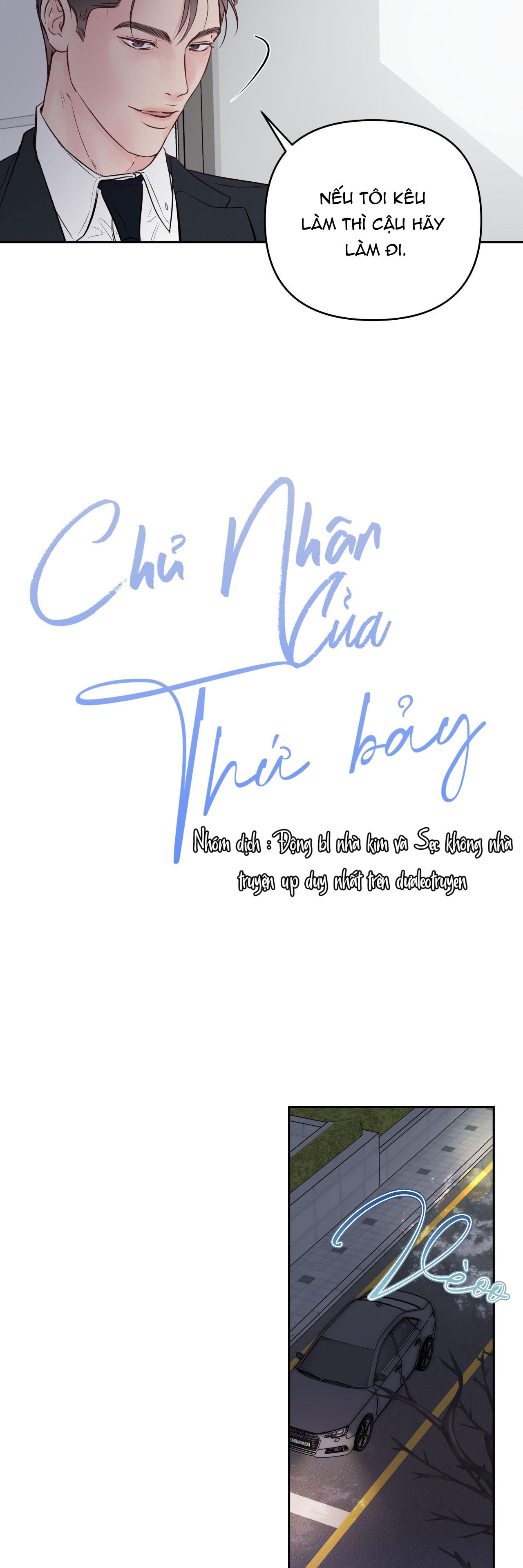 CHỦ NHÂN CỦA THỨ BẢY - Chap 13