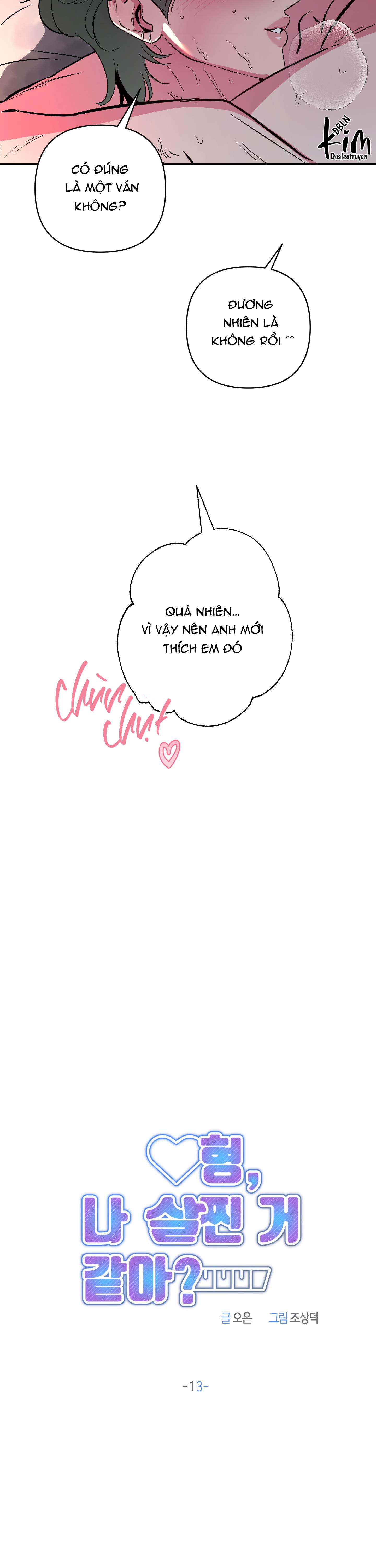 ANH, HÌNH NHƯ EM TĂNG CÂN RỒI - Chap 13