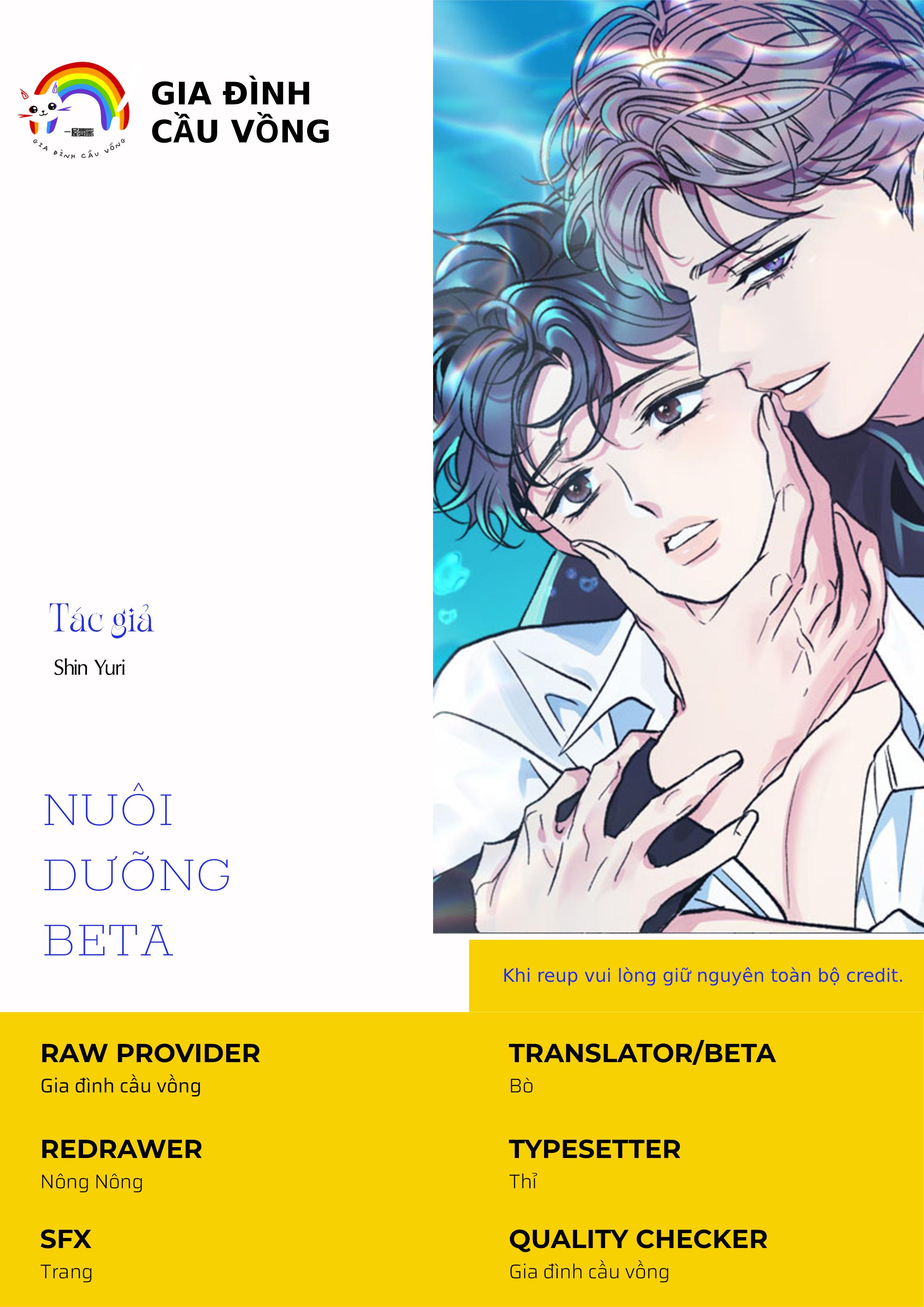 NUÔI DƯỠNG BETA - Chap 4