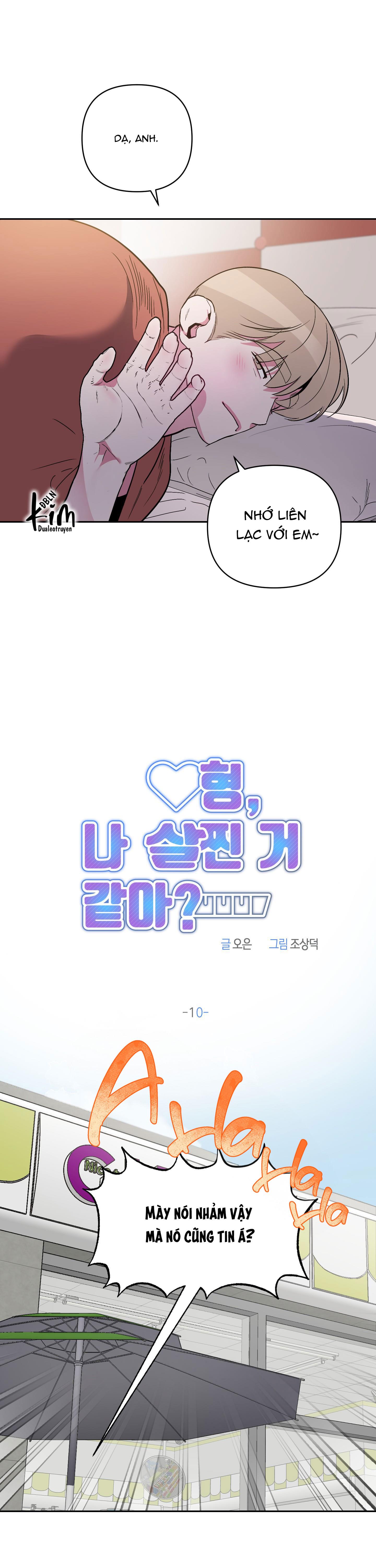 ANH, HÌNH NHƯ EM TĂNG CÂN RỒI - Chap 10