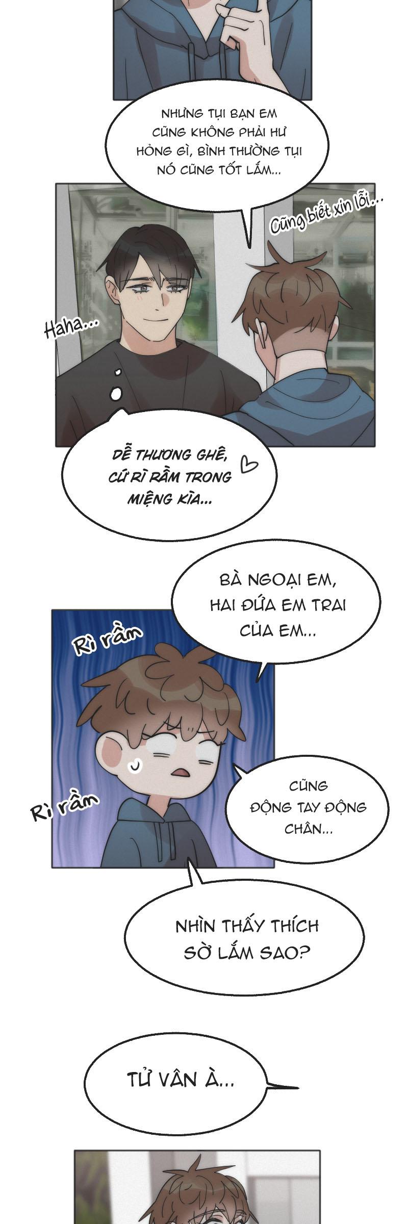 (END) Đàn Anh Sói Ca Cùng Phòng Của Tôi - Chap 2