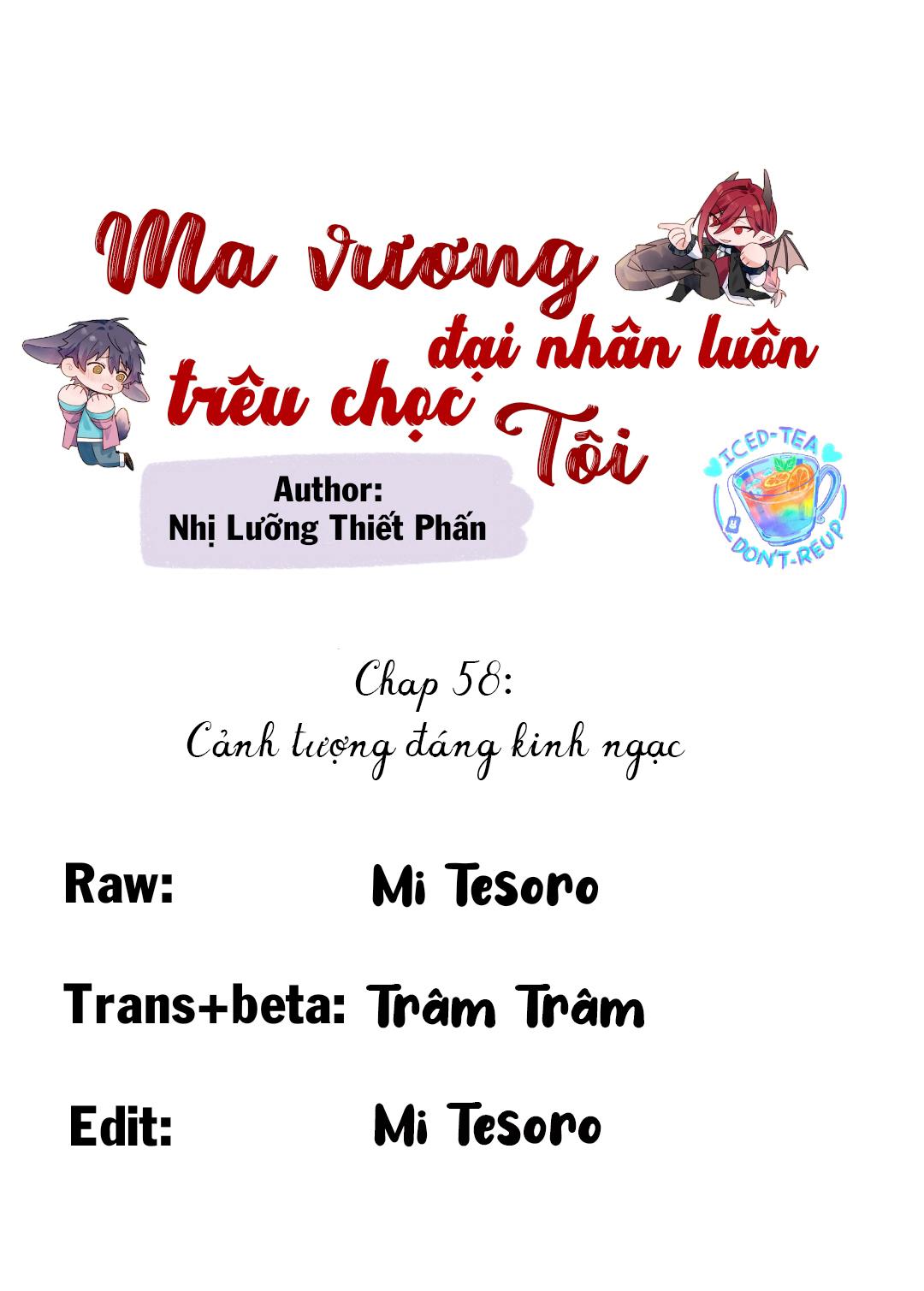 Ma vương đại nhân luôn trêu chọc tôi - Chap 57