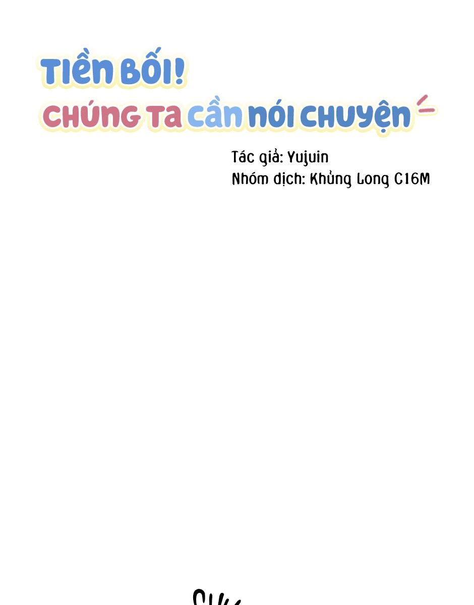 Tiền Bối, Chúng Ta Cần Nói Chuyện - Chap 24