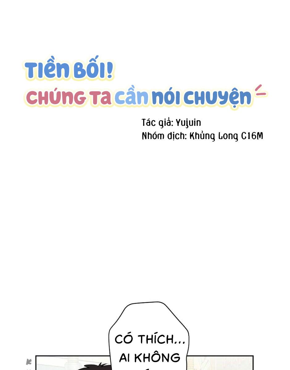 Tiền Bối, Chúng Ta Cần Nói Chuyện - Chap 19
