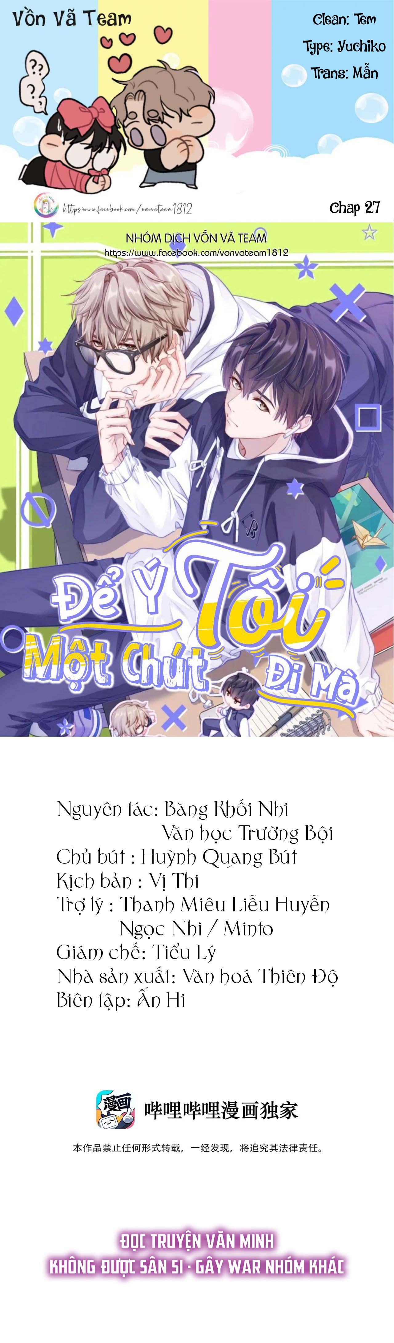 (END) Để Ý Tôi Một Chút Đi Mà - Chap 27