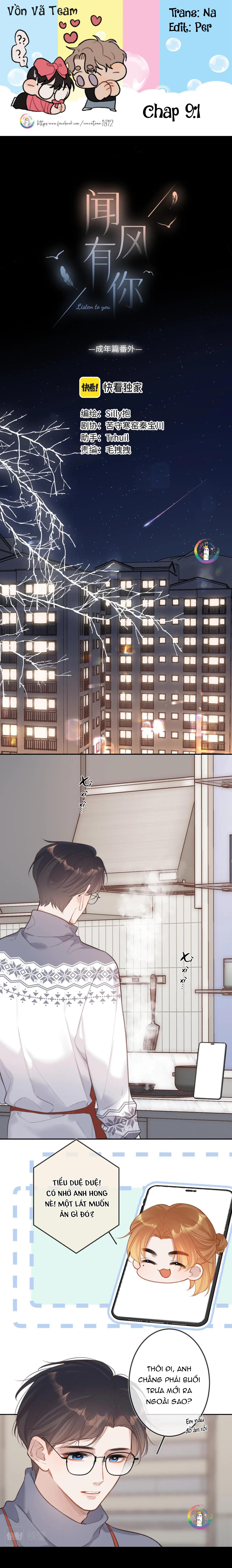 (END) Em Đến Cùng Cơn Gió - Chap 15.1 - Trang 2