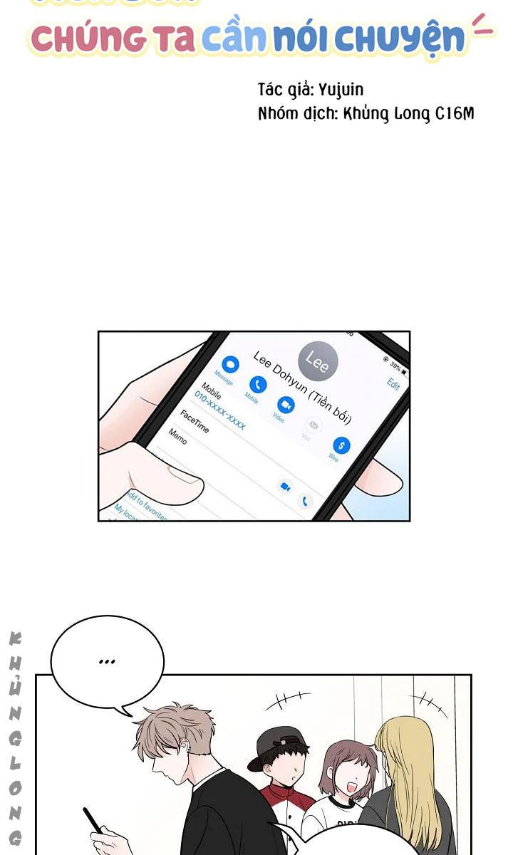 Tiền Bối, Chúng Ta Cần Nói Chuyện - Chap 2