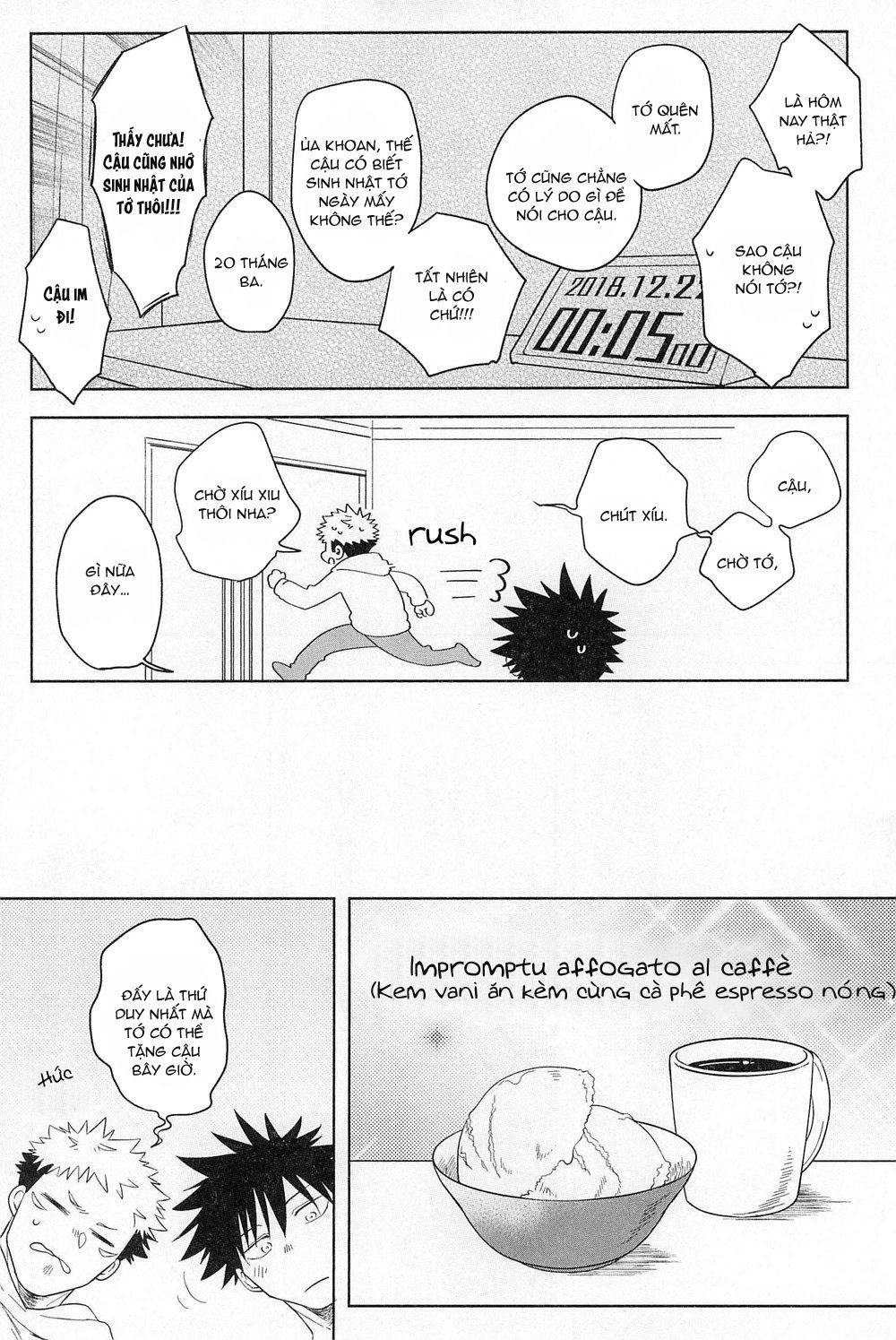 LIST TRUYỆN MANGA NGẮN THEO YÊU CẦU - Chap 1.4 - Trang 8