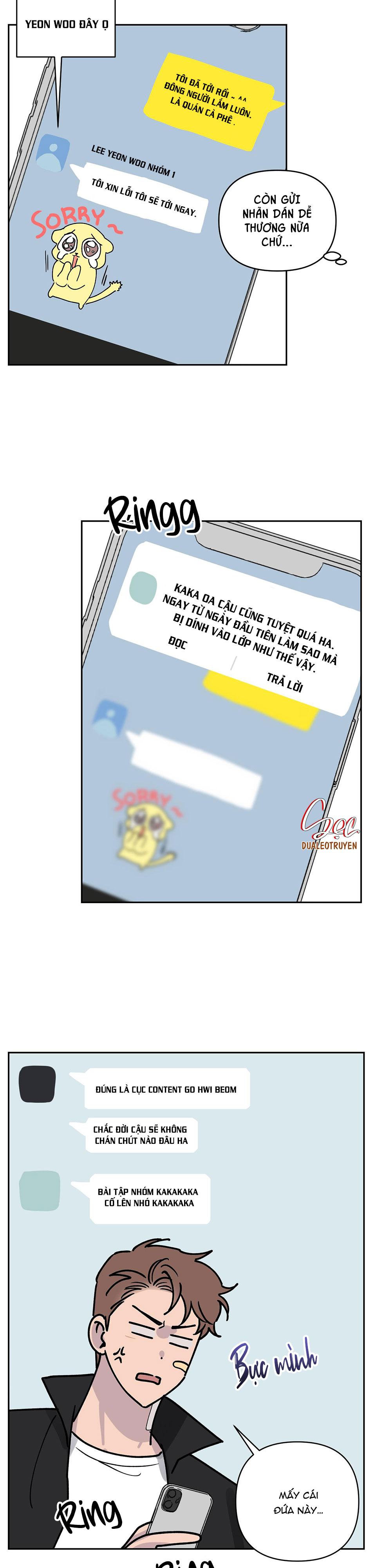 ĐIỀU MAY MẮN NHẤT CUỘC ĐỜI TÔI - Chap 2