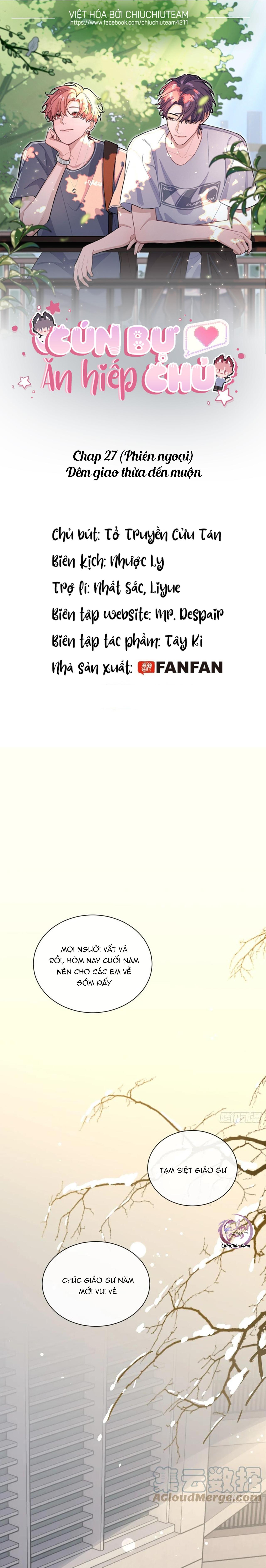 Cún bự ăn hiếp chủ - Chap 27