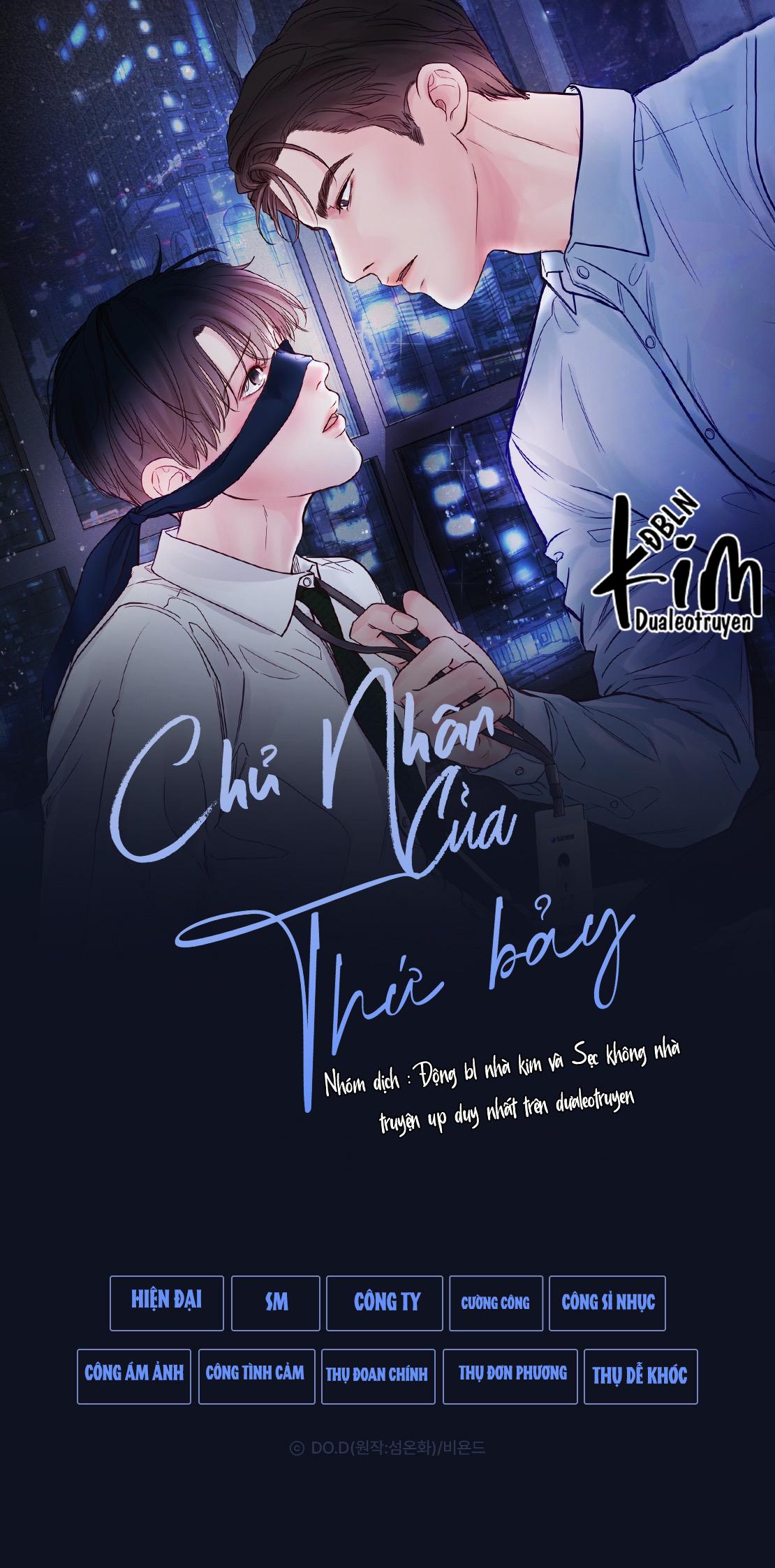 CHỦ NHÂN CỦA THỨ BẢY - Chap 0