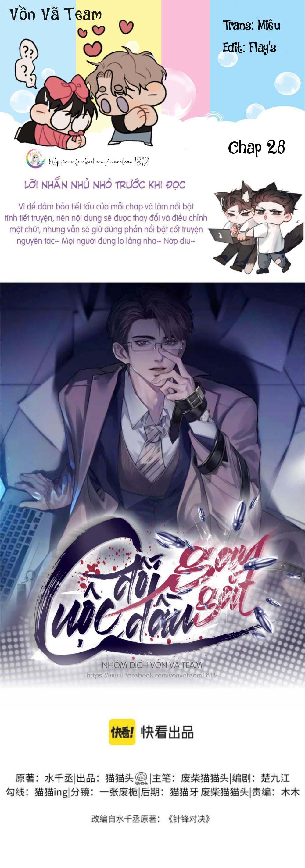 Cuộc Đối Đầu Gay Gắt - Chap 28