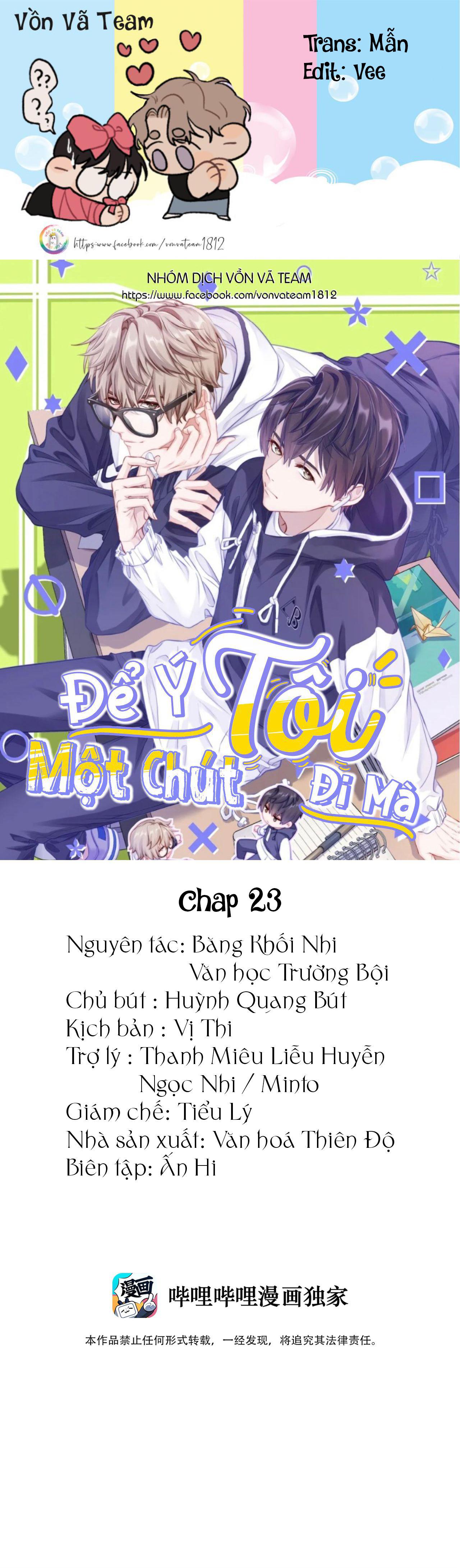 (END) Để Ý Tôi Một Chút Đi Mà - Chap 23