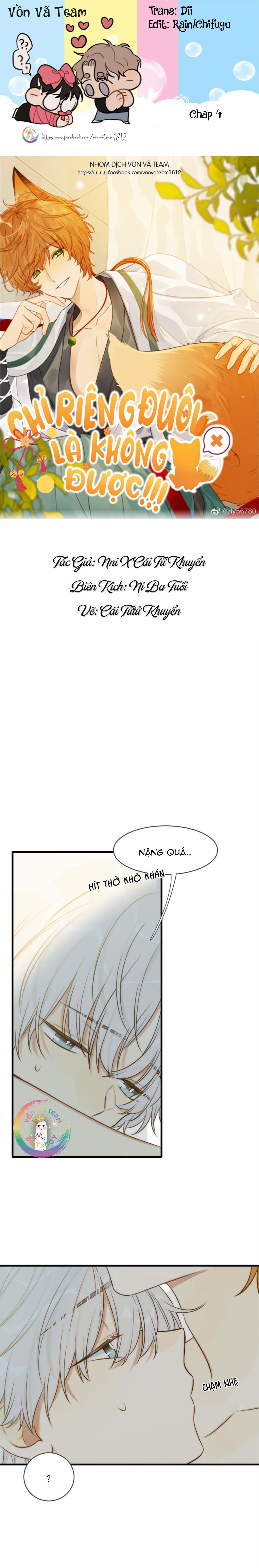 Chỉ Riêng Đuôi Là Không Được!!! - Chap 4