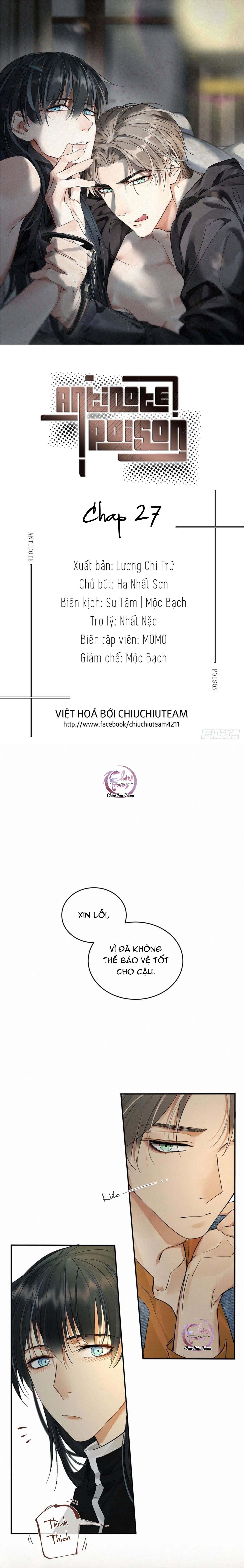 Antidote Poison - Chap 27