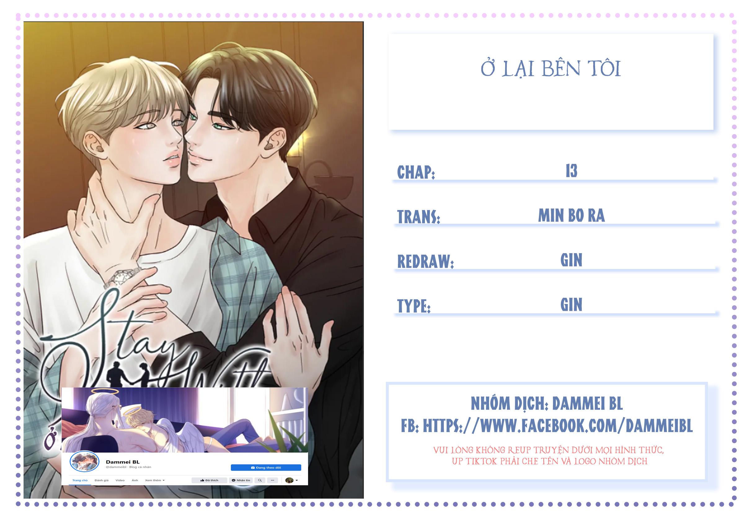Ở LẠI BÊN TÔI - Chap 13