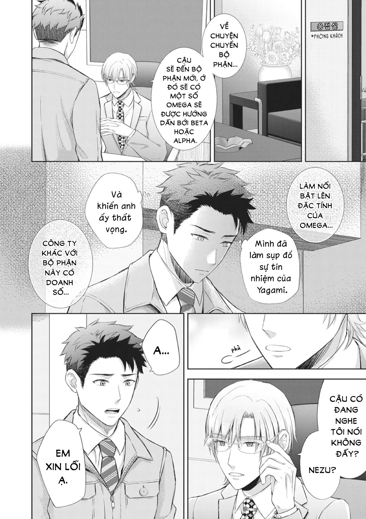 Làm tình với phục vụ là Omega - Chap 1