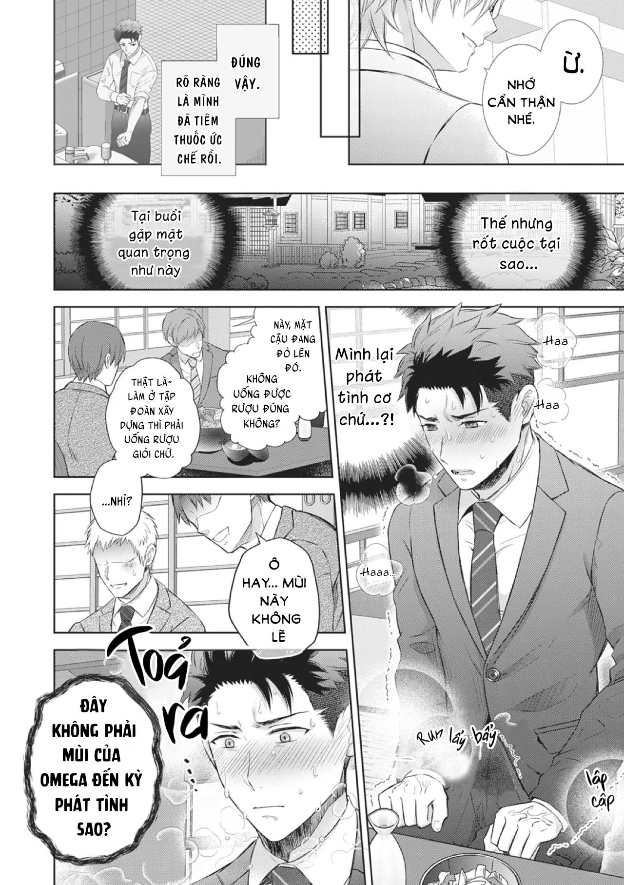 Làm tình với phục vụ là Omega - Chap 1