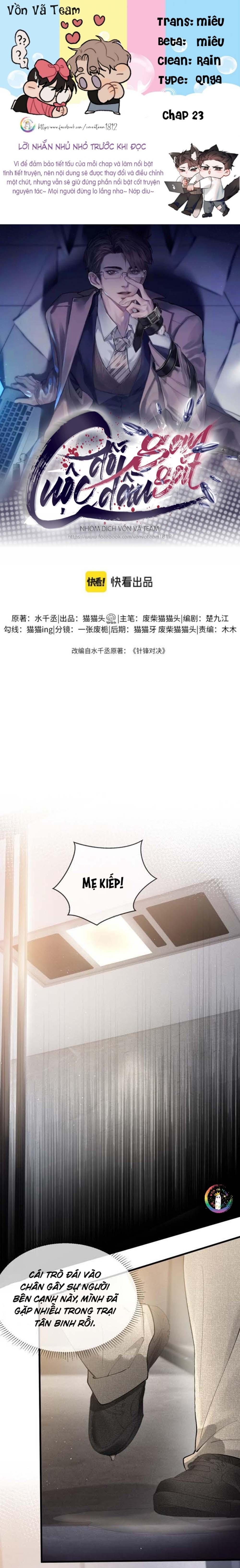 Cuộc Đối Đầu Gay Gắt - Chap 23