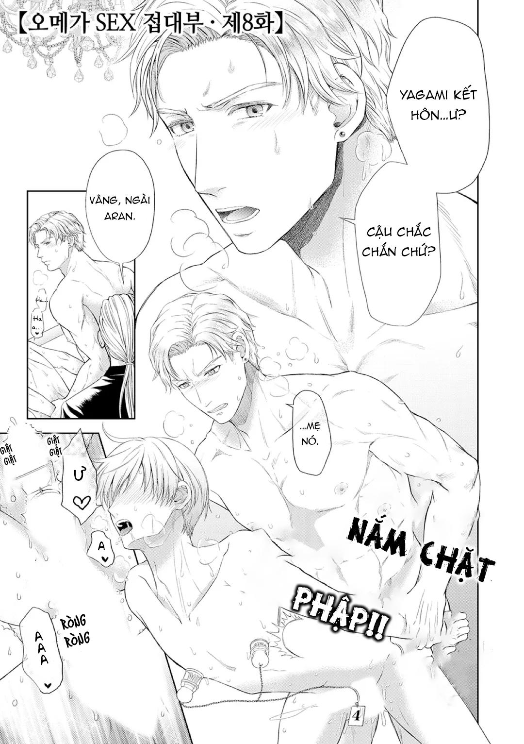 Làm tình với phục vụ là Omega - Chap 8