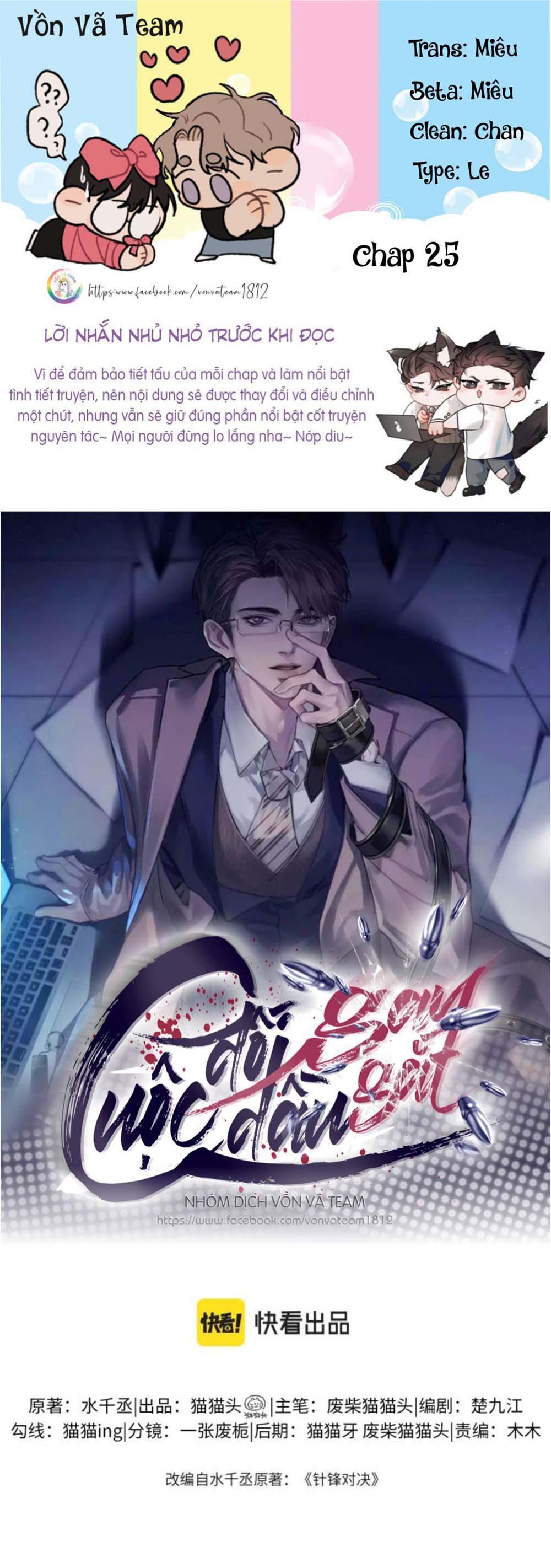 Cuộc Đối Đầu Gay Gắt - Chap 25