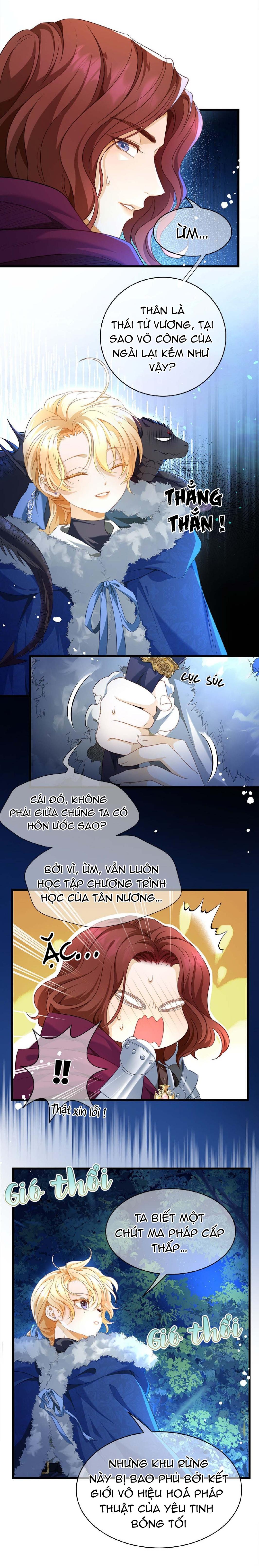 Tôi Tái Sinh Thành Tiểu Ác Long Của Hoàng Tử Điện Hạ - Chap 9