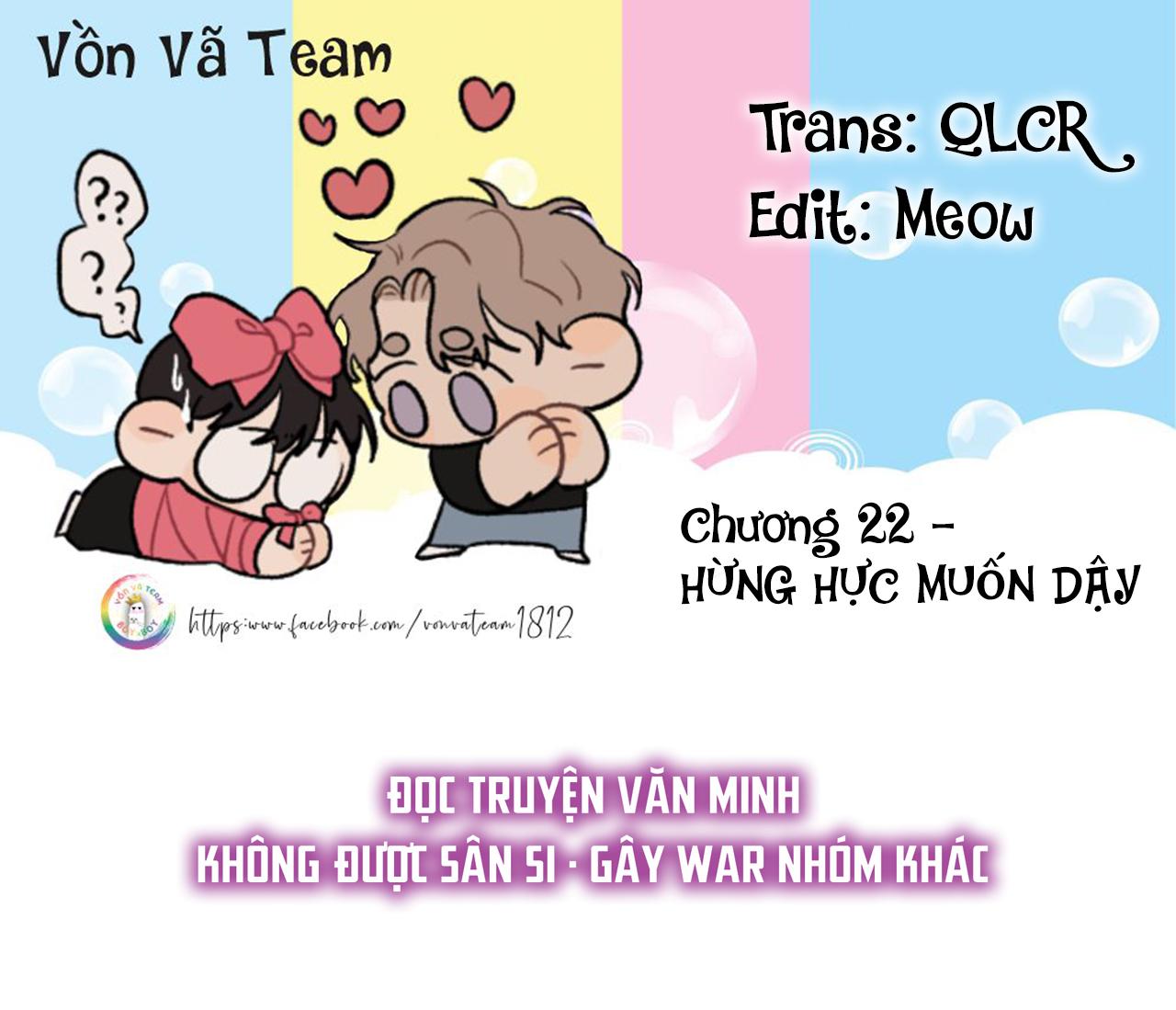 (END) Đàn Anh Sói Ca Cùng Phòng Của Tôi - Chap 22