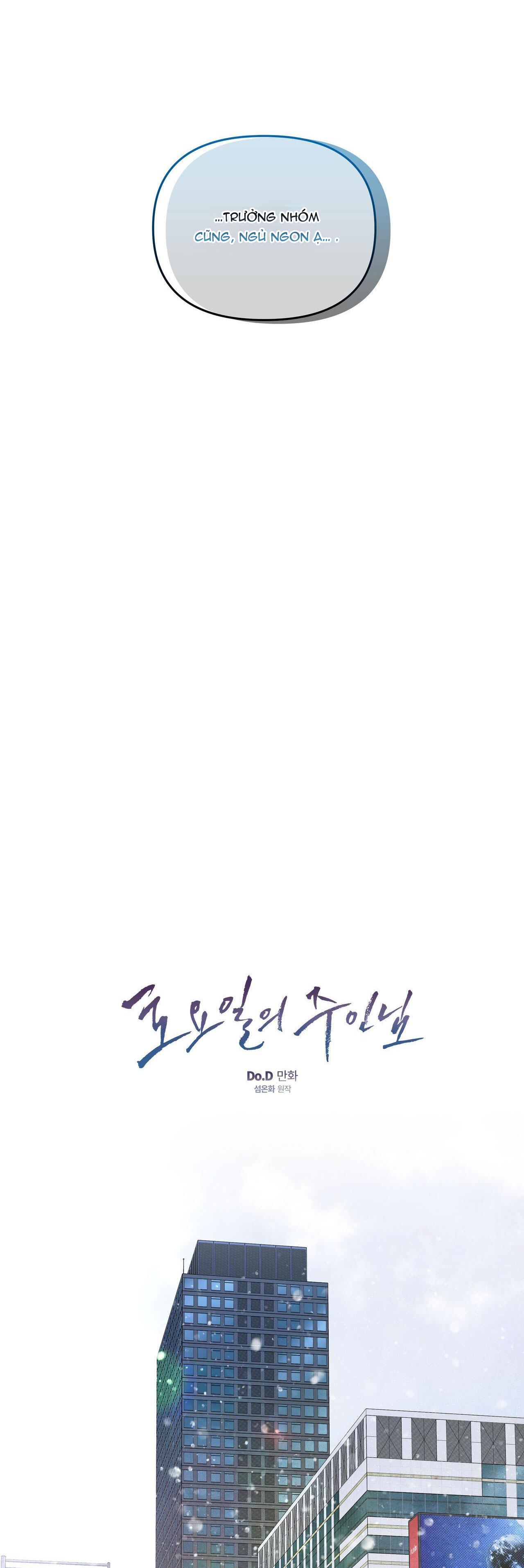 CHỦ NHÂN CỦA THỨ BẢY - Chap 24