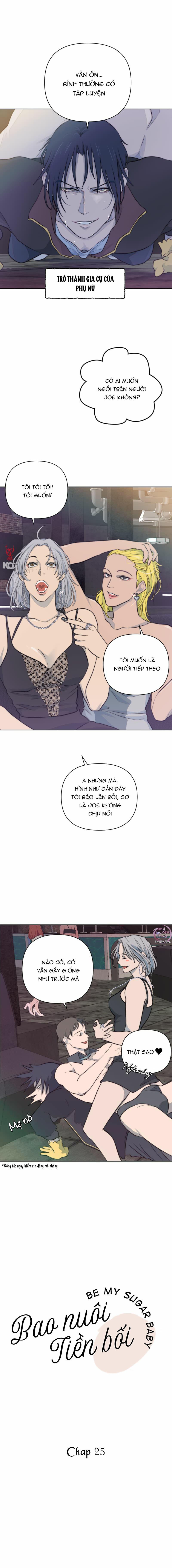 Bao Nuôi Tiền Bối - Chap 25