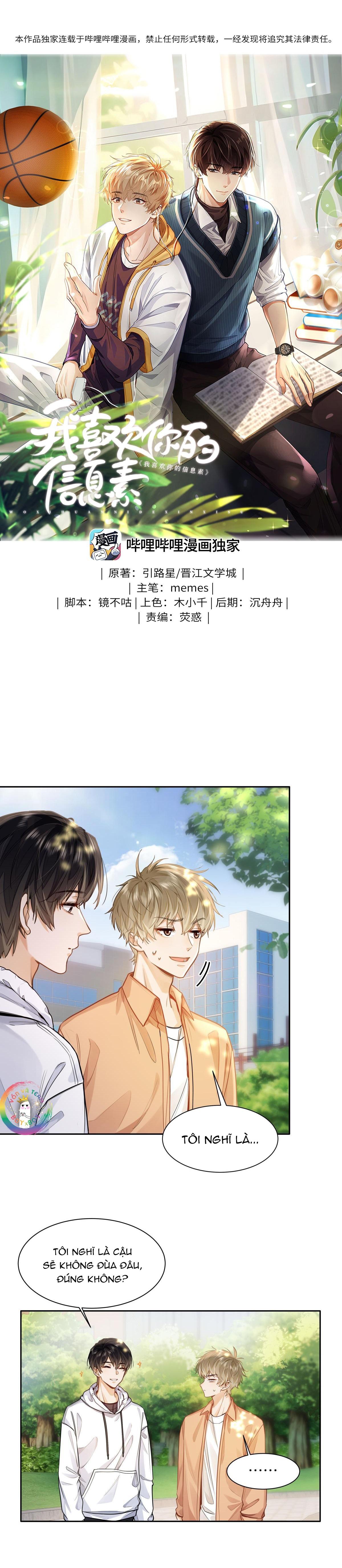 Tôi Thích Pheromone Của Cậu - Chap 17