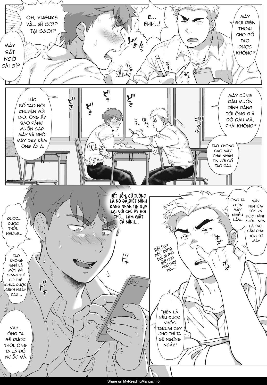 Bạn tôi có một người cha rất đô con - Chap 10