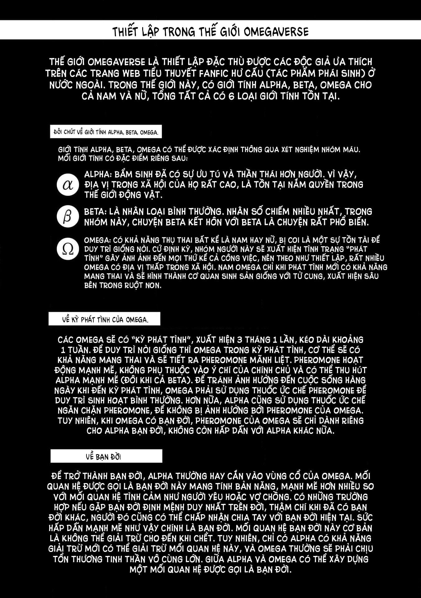 Lễ Ký Kết Của Alpha - Chap 4