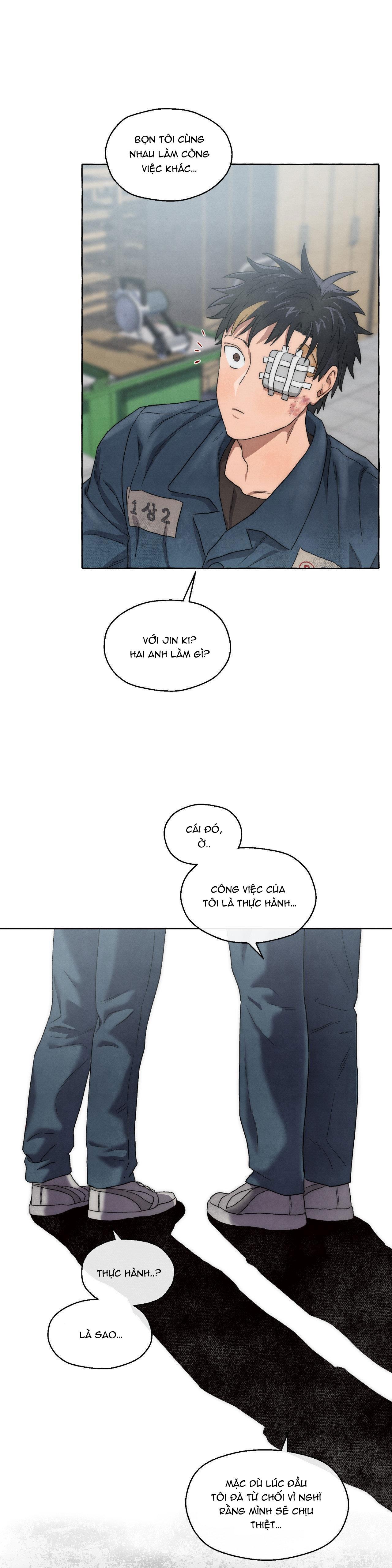 NHỮNG CON CHÓ TRONG TÙ - Chap 12