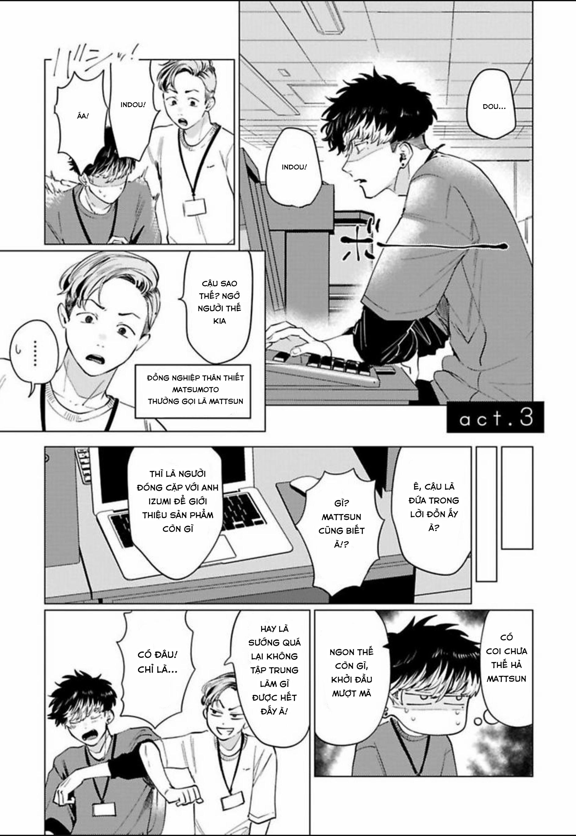 Điểm ngọt ngào của Inudou-kun - Chap 3