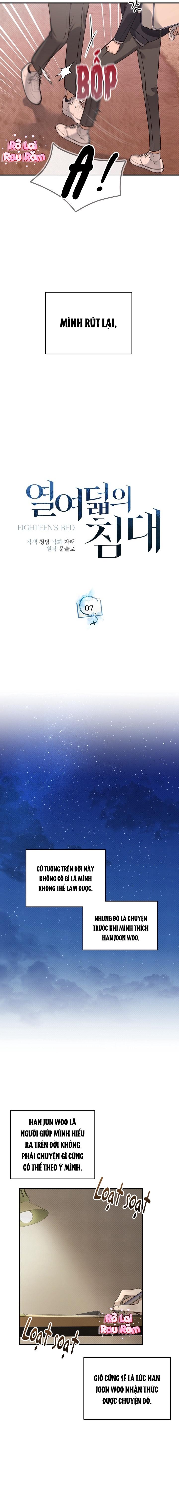 CHIẾC GIƯỜNG TUỔI 18 - Chap 7