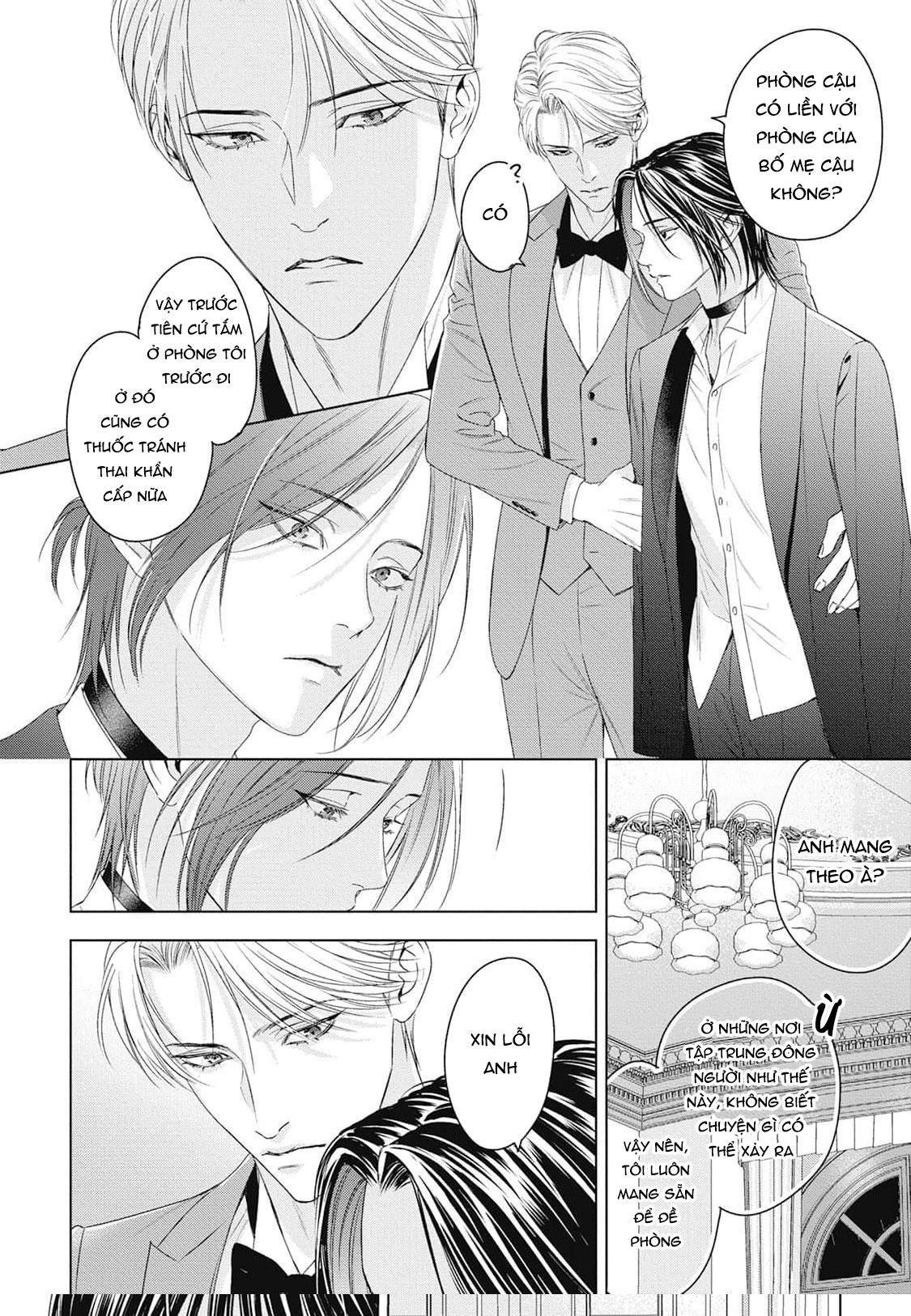 Hòa thanh dưới ánh nến hoa cùng tình yêu của Omega - Chap 4