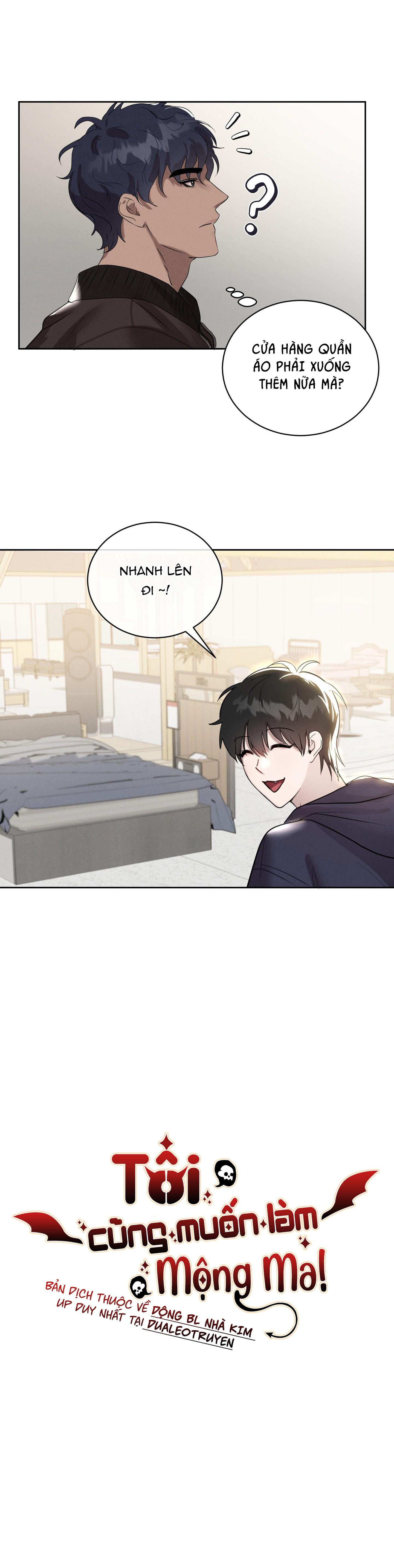 TÔI CŨNG MUỐN LÀM MỘNG MA - Chap 13