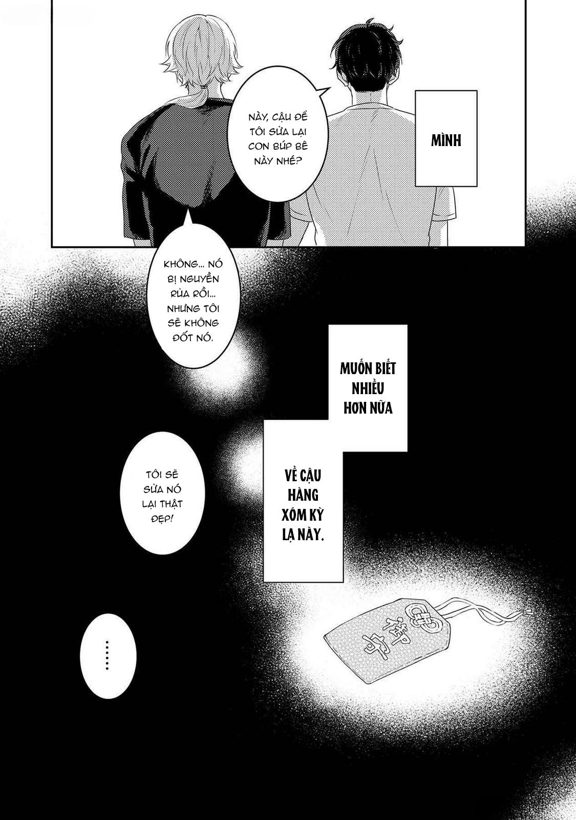 Tôi sẽ trừ tà cho anh vậy nên tôi cho vào nhé - Chap 4