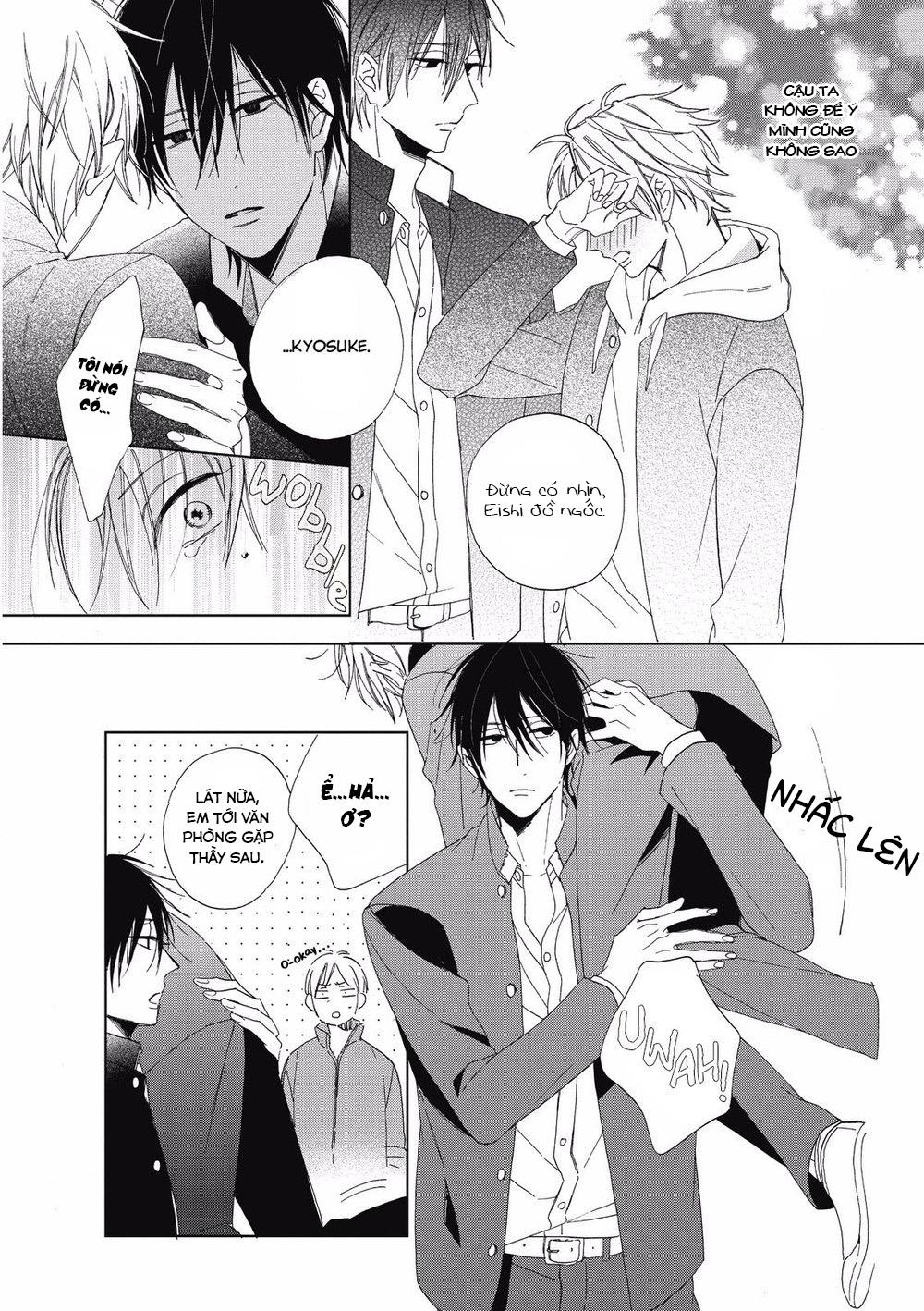 Kẻ bắt nạt và cậu bạn khóc nhè - Chap 3