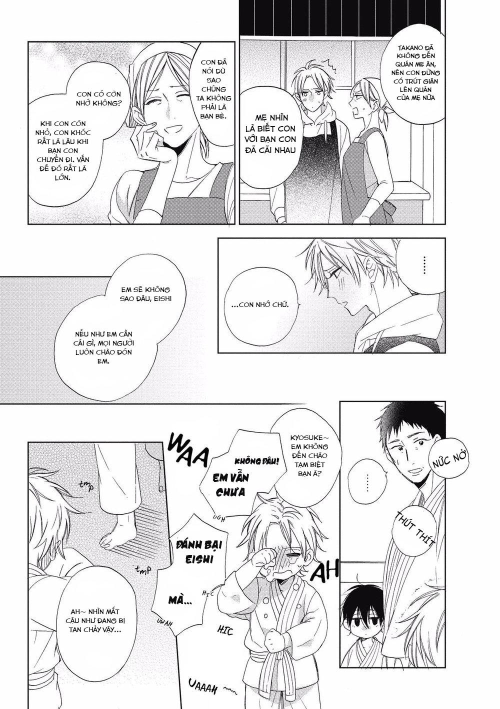 Kẻ bắt nạt và cậu bạn khóc nhè - Chap 3